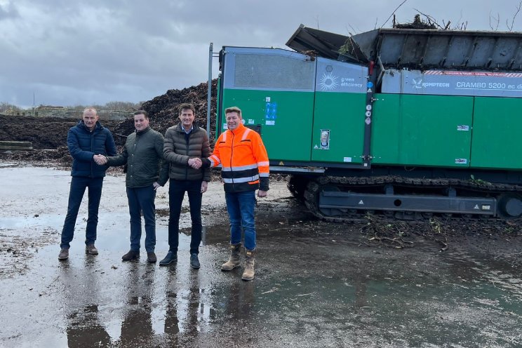 Meer compost voor tuinbouw