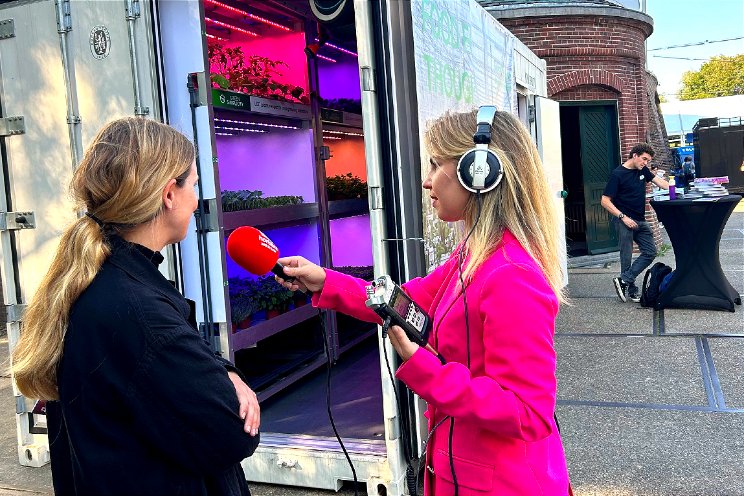 Tuinbouw toont zich aan publiek in Amsterdam