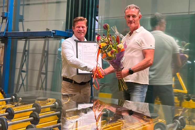 HortiQ-certificaat voor Glasimport Greenhouses