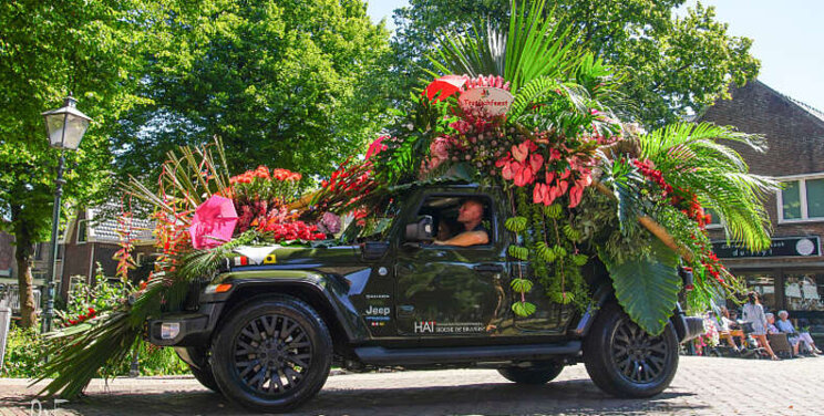 Warm welkom 75ste Flower Parade