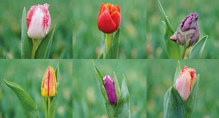 6 nieuwe tulpen Decorum